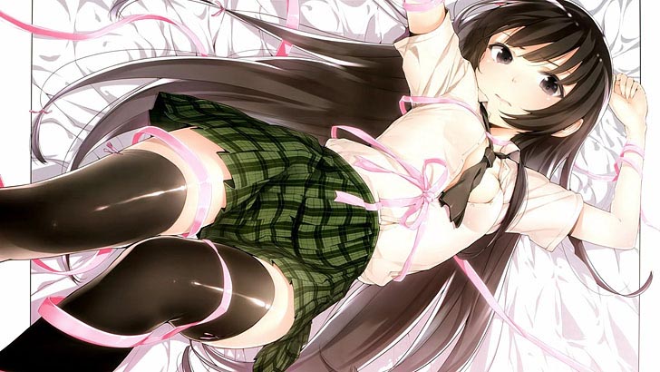 三日月夜空图片（1）